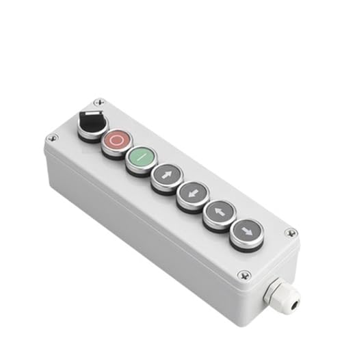 Boîte de commande pour réservoir d'eau avec bouton de démarrage et arrêt d'urgence 1 pièce