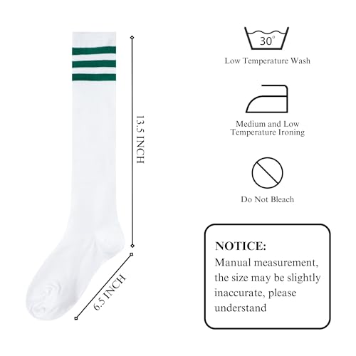 Image of Knee High Socks for Women, Long Tall Knee Tube Socks