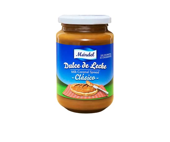 Qumir - Dulce de Leche Mardel Clásico en Frasco de 450 Grs - El clásico sabor Argentino disfrutado por Generaciones -
