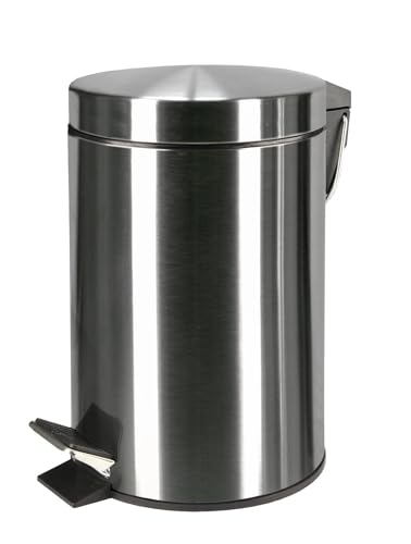 Kleine Wolke Kosmetikeimer Chromfarbig 3 Liter