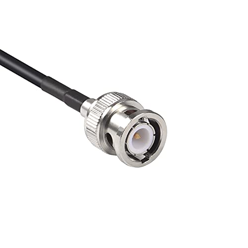 Police Scanner Antenna 20-1300MHz HF VHF UHF Two Way Ham Radio Scanner BNC Male Antenna Base Antenna Compatible with Radio Shack Police Radio Scanner