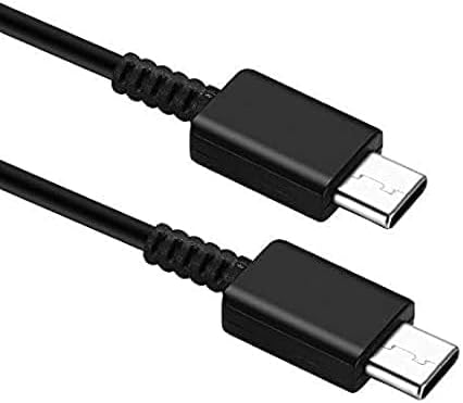 MYVN Samsung Type C To Type C,Fast Charging Cable Compatible For Samsung Galaxy Superfast Power Cable A54/ A15/ A14/ A34/ A23/ F54/ F34/ F23/ F14/ M14/ M34/M33/S21 Fe/S22/S23/S23 Fe 5G/S24,Black