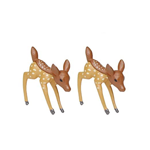 Wonderland (Set of 2 Playing Deer Garden Miniature Toy for Indoor & Outdoor Use, 1 Inch (B08JH5KZ2M) Amazon Price History, Amazon Price Tracker
