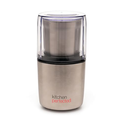 Kitchen Perfected E5610SS Large Grinder, Metal, 200 W, 70 Grams