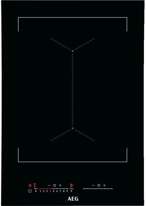 AEG Induction Hob, 2 Burners, Black