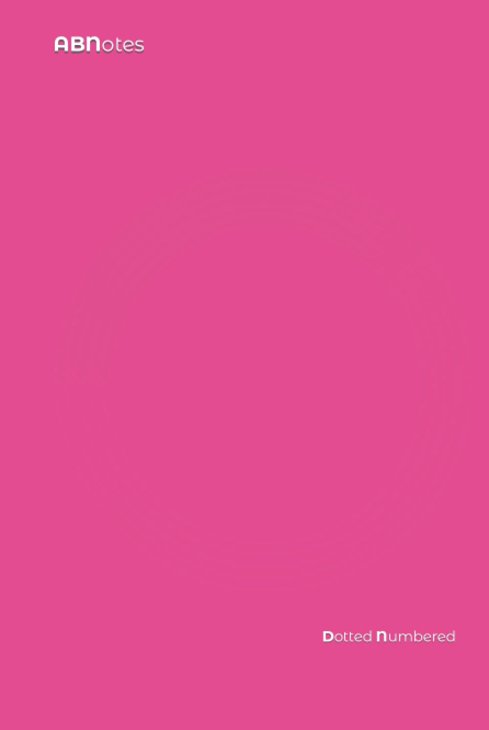 ABNotes Dotted Numbered XL A5 Fuchsia HC: Quaderno / Taccuino BuJo Bullet Journal Puntinato con 400 Pagine Numerate - Fucsia - A5