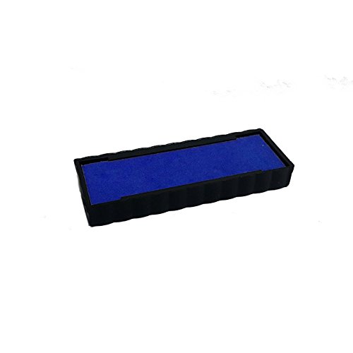 Traxx - Pack of 2 Rubber Stamp Replacement Inkpads for The Traxx 9016 in Blue Ink 7/9016