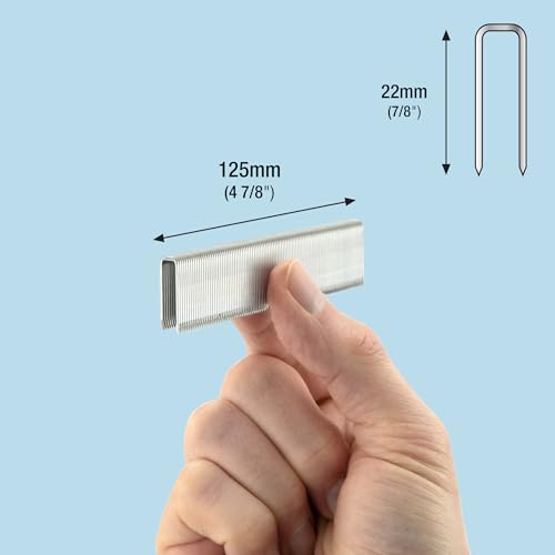 Grapas Tacwise 90/22 mm galvanizadas con punta divergente caja de 5000 2