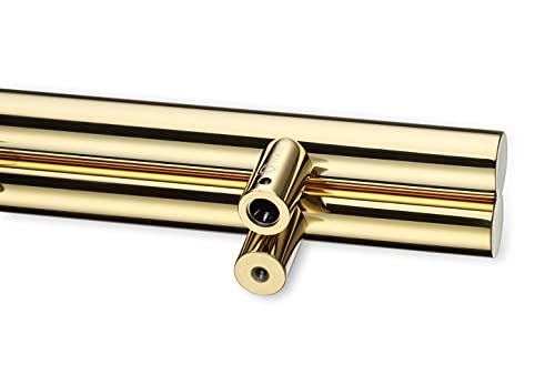 Togu Tg-6012 450Mm/18 Inches Solid Standoffs Heavy-Duty Commercial Grade-304 Stainless Steel Back To Back Push Pull Door Handles For Wood/Timber/Glass/Metal Front Doors, Barn Door Pulls, Pvd Finish #TOP7