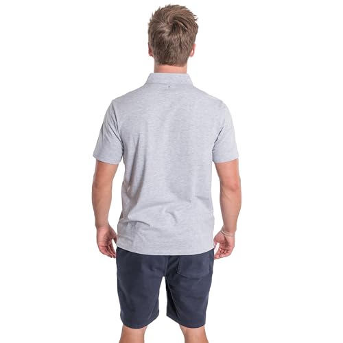 Camiseta polo para hombre, manga corta, de algodón orgánico miniatura 4