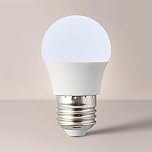 MiniSun | 4W LED ES E27 Golfball Energy Saving Long Life Light Bulb | LED Bulbs, Home Décor & Improvement Essential | 2700K Warm White