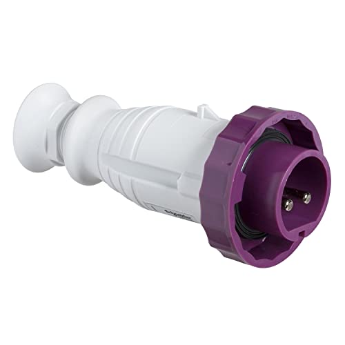 Schneider Electric 82365 Fiche Mobile Droite 32A 2P 20-25V IP67 5, White