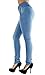 Women`s Plus/Junior Size Butt Lift Levanta Cola High Waist Skinny Jeans