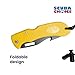 Scuba Choice Foldable BCD Knife with Yellow Handle and Black Blade Point Tip for Scuba Diving - Stainless Steel Blade, Compact Durable Diving Knife with Clip & Lanyard - Made in Taiwan