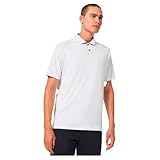Oakley Mens Divisional Uv Ii Polo Shirt, White, Large US