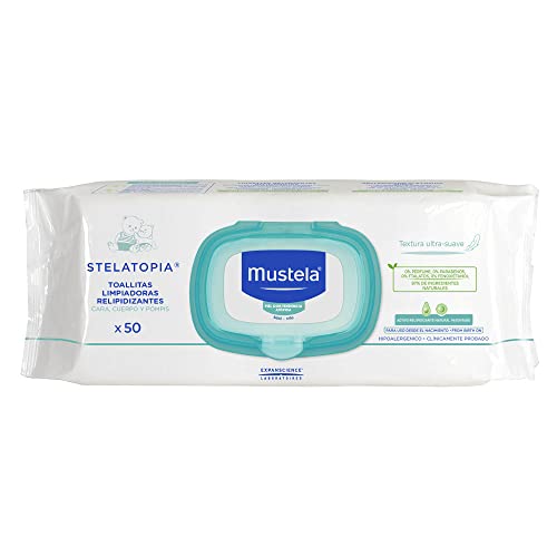 Mustela Lingettes Nettoyantes Reli 50U 980 g