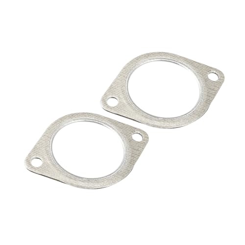 Motoforti 2pcs Car Exhaust Pipe Flange Gasket Seal Replacement 18307553603 Long-lasting