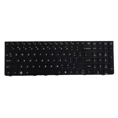 Clavier US pour HP Probook 4530S 4535S 4730S noir
