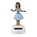 Gwgbxx Accessoires Automobiles Licorne Solaire Dessin Animé Danse Secoua La Tête Tableau De Bord De Voiture De Voiture De Poupée Décorative Mignonne Auto Parts (Color Name : Hula Girl Blue)