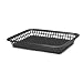 TableCraft 1079BK 11-3/4" Black Mas Grande Platter Basket - Pack of 12