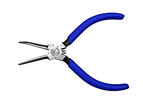 Tsunoda FNP-125N, Bent Needle Nose Pliers, 5-Inch