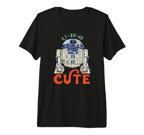 T-shirt Star Wars R2-D2 en coton doux fini les hauts de basse qualité