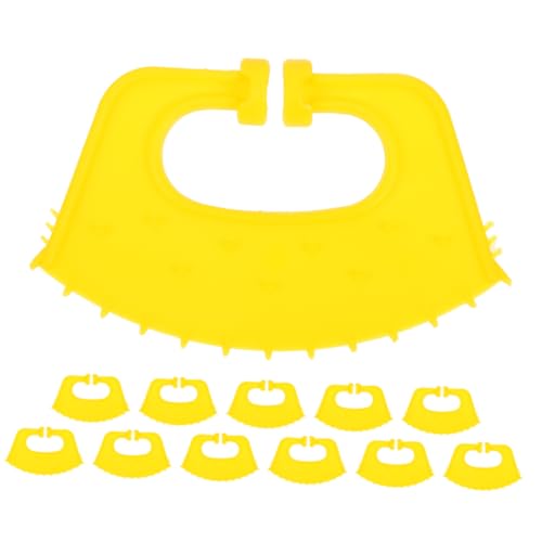 POPETPOP Bovine Nose Clip 12pcs Calf Weaner Cattle Tool Goat Milking Stand Easy Install Move Limitation