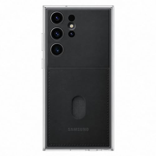 Image of Samsung Galaxy S23 Ultra Frame Back Case Cover Black - Plastic