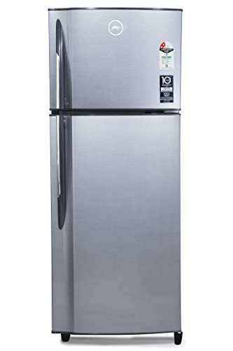 Image of Godrej 255 L 2 Star Inverter Frost-Free Double Door Refrigerator Appliance with Jumbo Vegetable Tray (RF EON 255B 25 HI TH ST, Thunder Steel, 2022 Model)