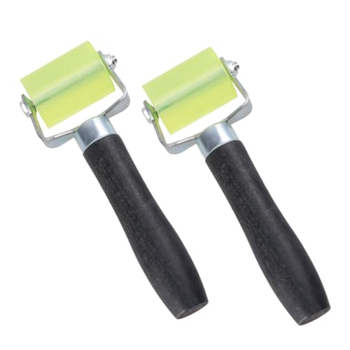 DOITOOL Rouleau À Joint Réutilisable Pour Papier Peint Lot De 2 Outils De Lissage Mural Poignée Ergonomique Pour La Pose De Papier Peint