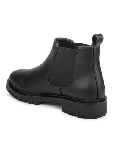Image of Inc.5 Women Black Chelsea Boots Clog