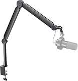 FIFINE BM66T Microphone Boom Arm with Extension Tube for Podcast Recording