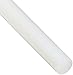 UHMW (Ultra High Molecular Weight Polyethylene) Round Rod, Opaque White, Meets ASTM D4020, 2" Diameter, 1' Length