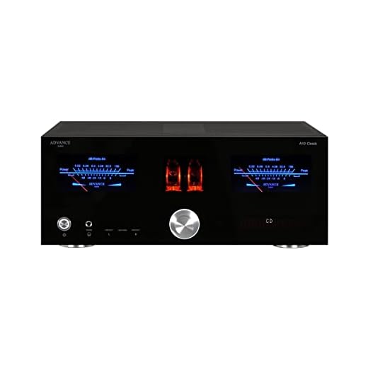 advance acoustic A10 Classic Amplificatore Ibrido con DAC Nuovo