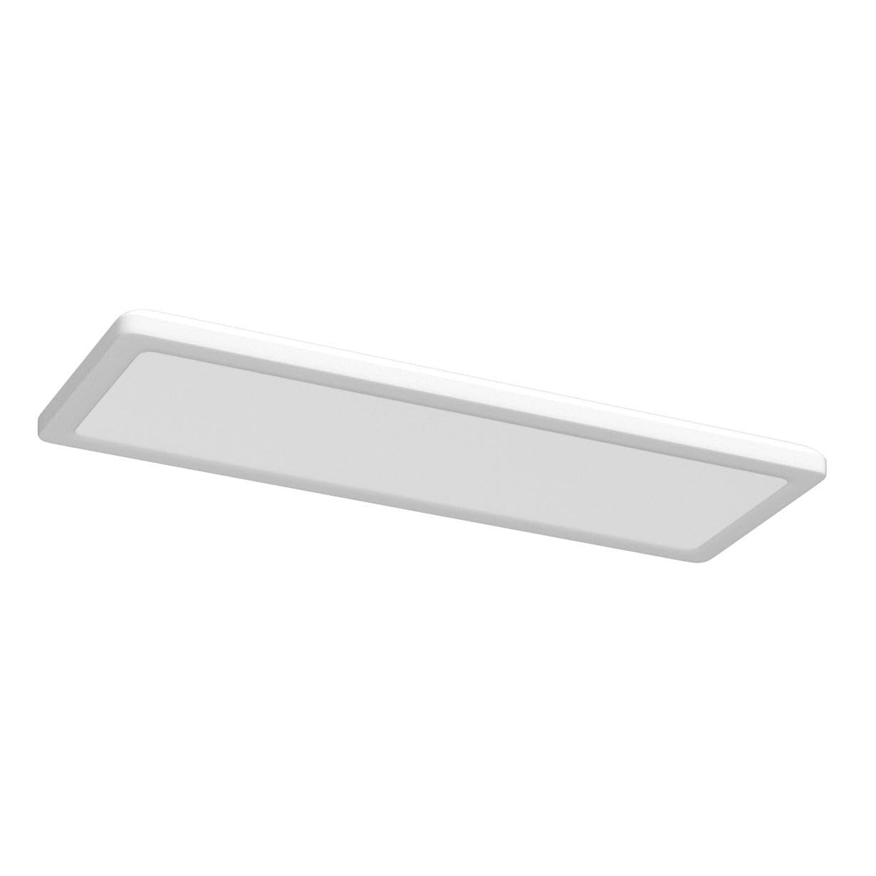 Briloner Leuchten - Ultra Flat Ceiling Light RGBW, LED Ceiling Light with Backlight, Neutral White, LED Panel, Colour Changing, Dimmable, Remote Control, White