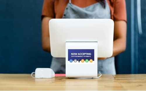 Crypto-Fosho Now Accepting Cryptocurrency Payments Large Sticker Bumper Sticker - 6" by 3" Bitcoin Ethereum BTC Cash Litecoin USDC Dai - Image 3