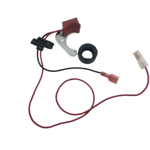 EGUIAS - Distributeur d'allumage Kit d'allumage électronique, kit de conversion électronique compatible avec les distributeurs Lucas 22D6, 23D6, 25D6, 22D et 25D à 6 cylindres.