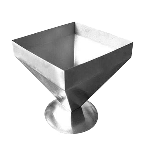 Moule alimentaire pyramide en acier inoxydable - Moules de présentation alimentaire Assiette de service | Présentations alimentaires Anneaux Moule | Cuisine...