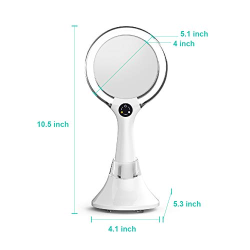 Espejo para Maquillaje Redondo con Luz y Aumento miniatura 5