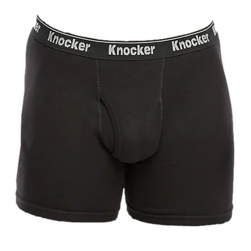 Knocker Men's 4 Pack of Boxer Briefs Underwear3