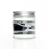New Car Smell 3oz Mini Candle | New Leather & Fresh Air Scented | New Car Scent Wax