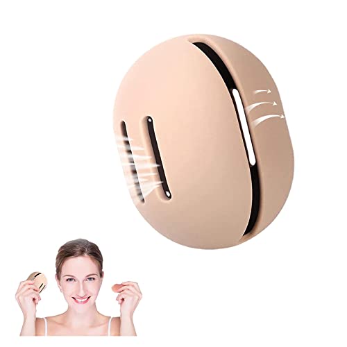 シリコン製 美容スポンジ収納ケース メイクスポンジ 両面通気性化粧スポンジ収納ボックス スポンジパフ収納ボックス 通気性 柔らかく旅行用 て持ち運びが簡単で (カーキ2個入)