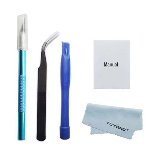 Reparar cristal de cámara trasera iPhone 16 Plus con este kit de repuesto y herramientas 5