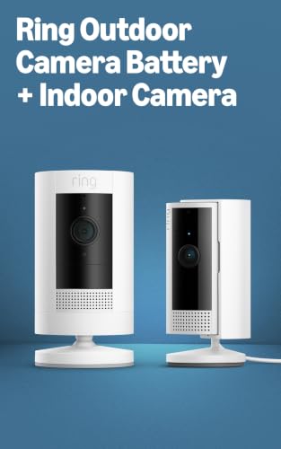 Ring Outdoor Camera Battery (Stick Up Cam) + Ring Indoor Camera
