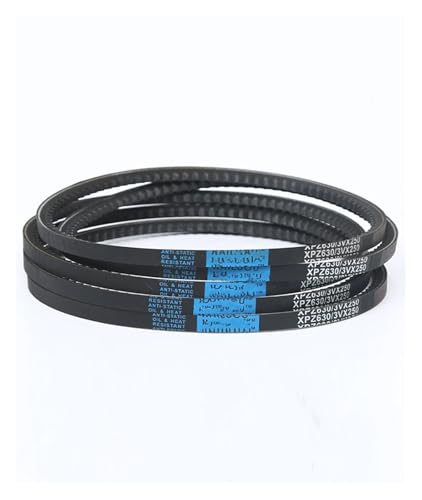 Belt Transmission Cogged V Belt Type XPZ 3VX Drive Toothed Conveyor Belts Rubber Transport Strap 1055 1100 1180 1220 1250 1320 1400 1450 Drive Belt(Ld 1055mm)
