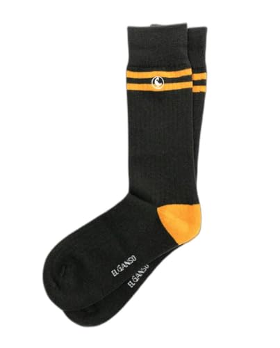 El Ganso Calcetín Lana Rayas Canalé Verde