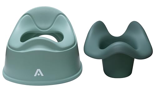 Play Orinal infatil Little Potti desmontable y antideslizante para bebé (verde)