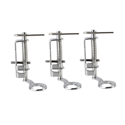 Set 3 Piezas Pie Prensatelas Metal Bajo para Máquina de Coser miniatura 1