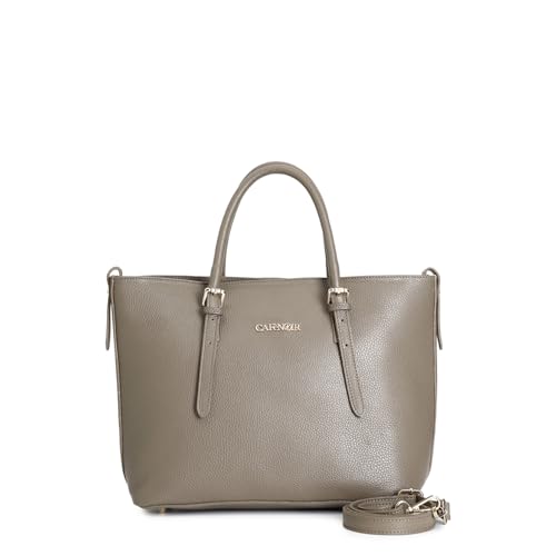 Sac cabas CAFèNOIR en simili grainé, le grand sac parfait du bureau aux sorties