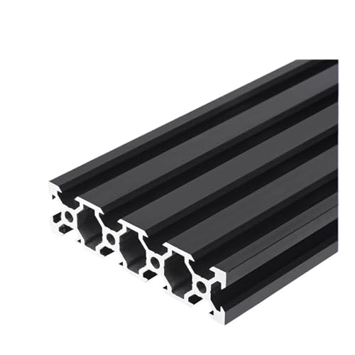 Cadre aluminium noir 2080 V 675 mm anodisé haute finition